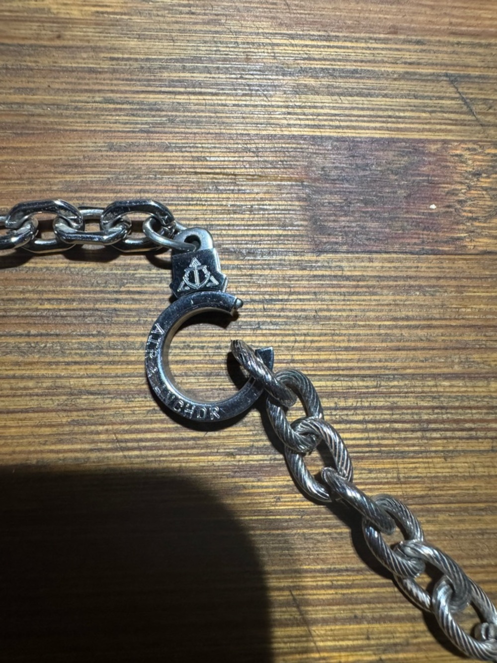 Air and Anchor Stainless steel long road Women's Chain Necklace